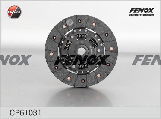Fenox CP61031 Диск зчеплення CP61031: Приваблива ціна - Купити в Україні на EXIST.UA!