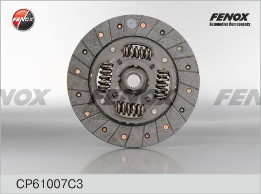 Fenox CP61007C3 Диск зчеплення CP61007C3: Купити в Україні - Добра ціна на EXIST.UA!