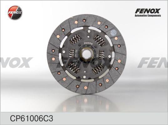 Fenox CP61006C3 Диск зчеплення CP61006C3: Купити в Україні - Добра ціна на EXIST.UA!