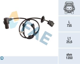 FAE 78148 Датчик АБС 78148: Купити в Україні - Добра ціна на EXIST.UA!