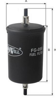 Goodwill FG 099 Фільтр палива FG099: Приваблива ціна - Купити в Україні на EXIST.UA!