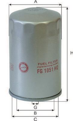 Goodwill FG 1051 HQ Фільтр палива FG1051HQ: Купити в Україні - Добра ціна на EXIST.UA!
