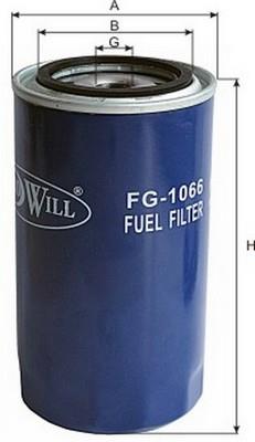 Goodwill FG 1066 Фільтр палива FG1066: Приваблива ціна - Купити в Україні на EXIST.UA!