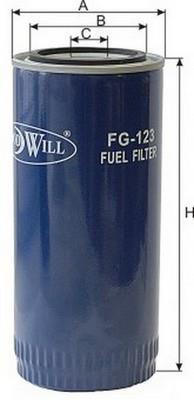 Goodwill FG 123 Фільтр палива FG123: Купити в Україні - Добра ціна на EXIST.UA!