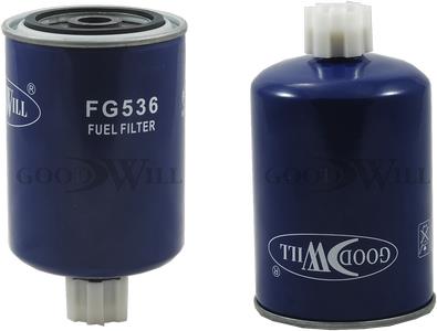Goodwill FG 536 Фільтр палива FG536: Купити в Україні - Добра ціна на EXIST.UA!