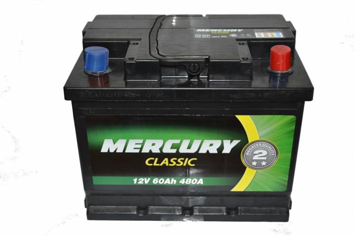 Mercury 25917 Акумулятор Mercury Classic 12В 60Ач 480А(EN) R+ 25917: Приваблива ціна - Купити в Україні на EXIST.UA!