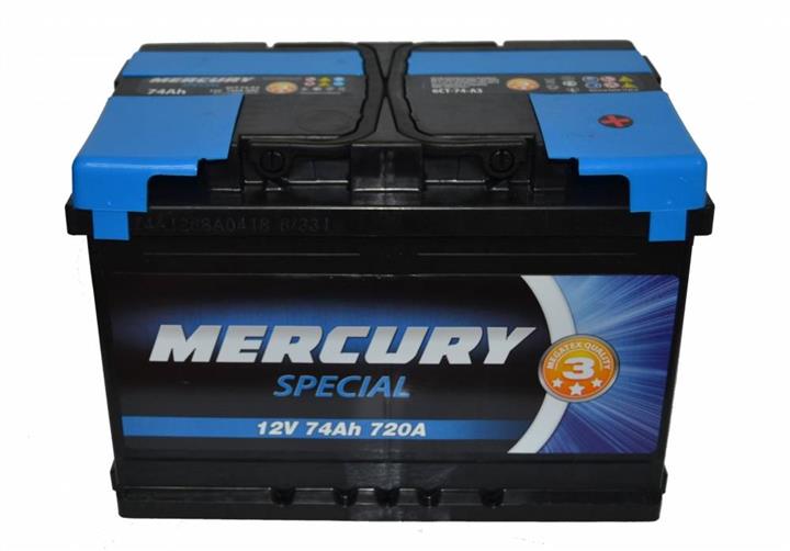 Mercury 25922 Акумулятор Mercury Special 12В 74Ач 720А(EN) R+ 25922: Купити в Україні - Добра ціна на EXIST.UA!