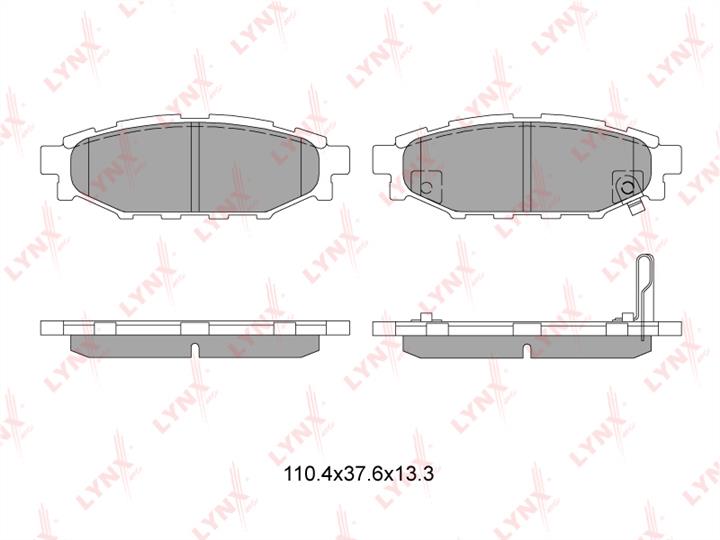 LYNXauto BD-7103 Гальмівні колодки, комплект BD7103: Купити в Україні - Добра ціна на EXIST.UA!