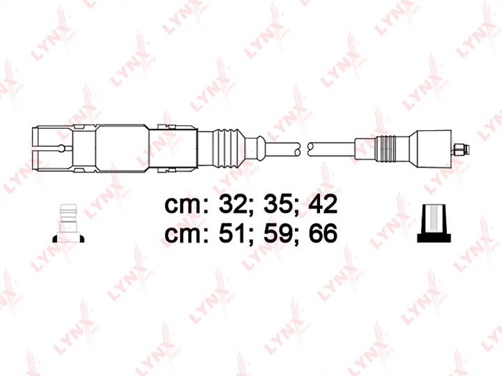 LYNXauto SPC8012 Дроти високовольтні, комплект SPC8012: Купити в Україні - Добра ціна на EXIST.UA!