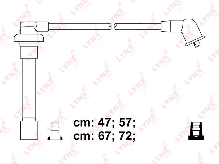 LYNXauto SPC3415 Дроти високовольтні, комплект SPC3415: Купити в Україні - Добра ціна на EXIST.UA!