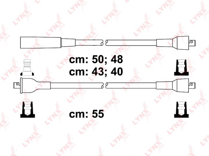 LYNXauto SPC4605 Дроти високовольтні, комплект SPC4605: Купити в Україні - Добра ціна на EXIST.UA!