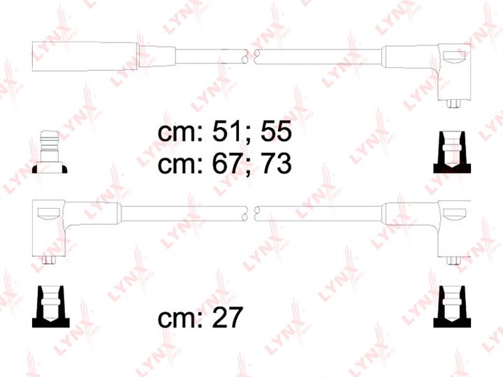 LYNXauto SPC4609 Дроти високовольтні, комплект SPC4609: Купити в Україні - Добра ціна на EXIST.UA!