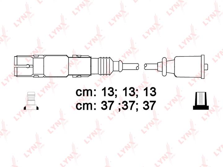 LYNXauto SPC5332 Дроти високовольтні, комплект SPC5332: Купити в Україні - Добра ціна на EXIST.UA!