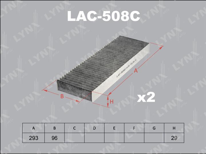 LYNXauto LAC-508C Фільтр салону з активованим вугіллям LAC508C: Купити в Україні - Добра ціна на EXIST.UA!