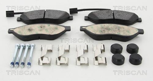 Triscan 8110 10599 Гальмівні колодки, комплект 811010599: Купити в Україні - Добра ціна на EXIST.UA!