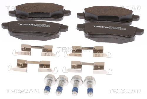 Triscan 8110 25046 Гальмівні колодки, комплект 811025046: Купити в Україні - Добра ціна на EXIST.UA!