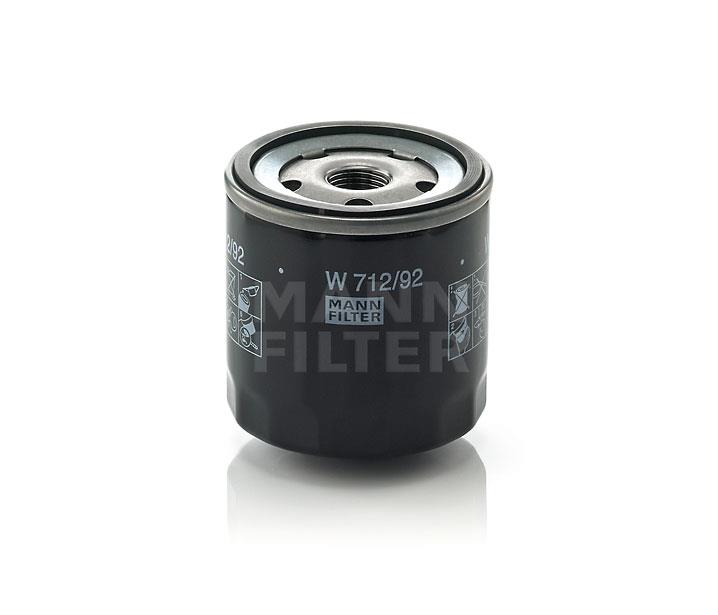 Mann-Filter W 712/92 Фільтр масляний W71292: Купити в Україні - Добра ціна на EXIST.UA!