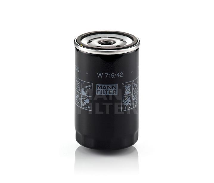 Mann-Filter W 719/42 Фільтр масляний W71942: Приваблива ціна - Купити в Україні на EXIST.UA!
