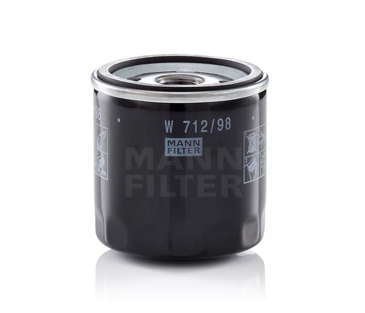 Mann-Filter W 712/98 Фільтр масляний W71298: Приваблива ціна - Купити в Україні на EXIST.UA!
