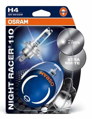 Osram 64193NR1-02B Лампа галогенна Osram Night Racer +110% 12В H4 60/55Вт +110% 64193NR102B: Купити в Україні - Добра ціна на EXIST.UA!