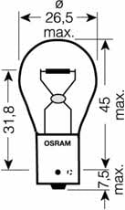 Osram 7507-02B Лампа розжарювання жовта PY21W 12V 21W 750702B: Купити в Україні - Добра ціна на EXIST.UA!