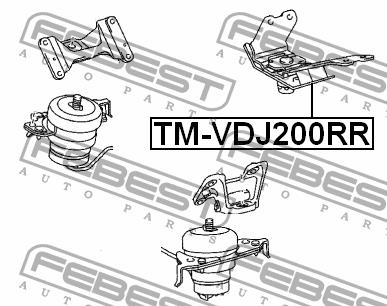 Купити Febest TMVDJ200RR – суперціна на EXIST.UA!