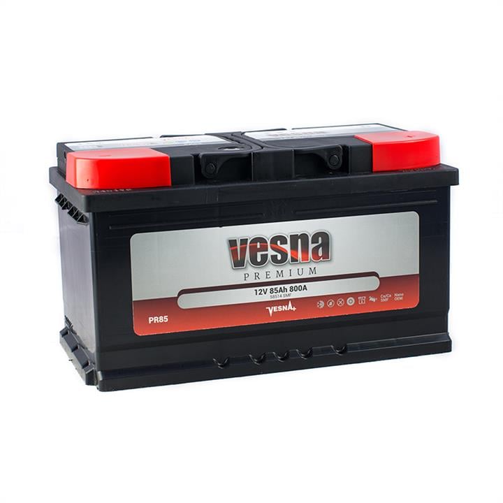 Vesna 415082 Акумулятор Vesna Premium 12В 85Ач 800А(EN) R+ 415082: Купити в Україні - Добра ціна на EXIST.UA!
