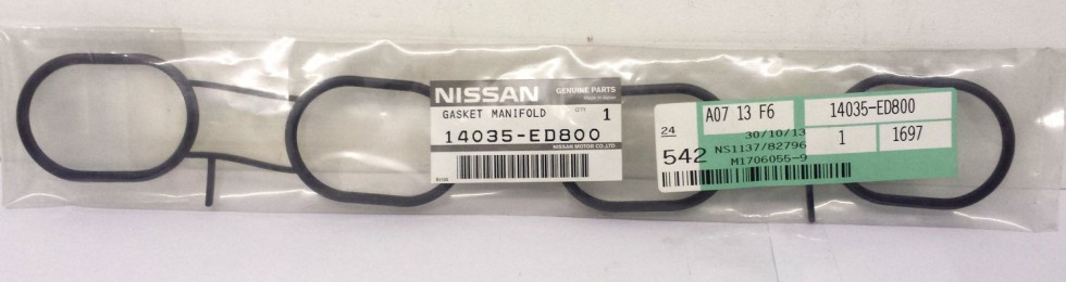 Nissan 14035-ED800 Прокладка впускного колектора 14035ED800: Купити в Україні - Добра ціна на EXIST.UA!
