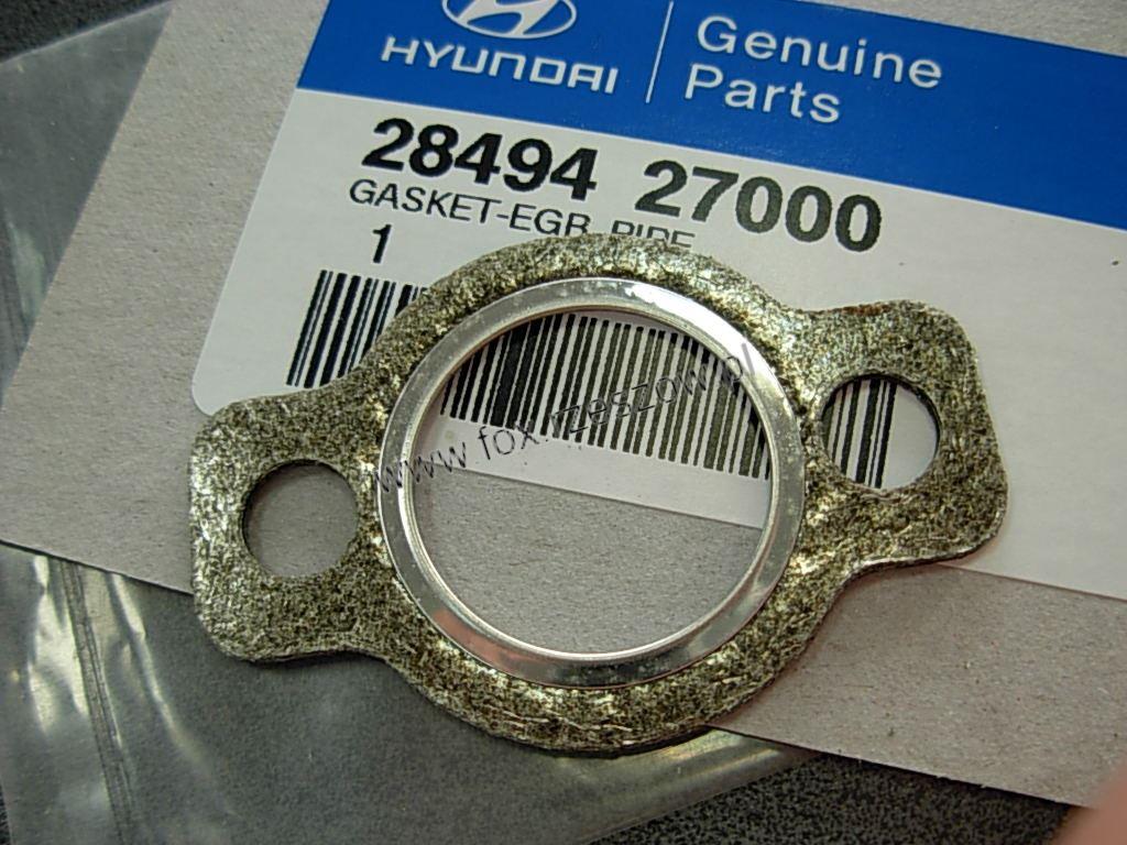 Hyundai/Kia 28494 27000 Прокладка клапана рециркуляції відпрацьованих газів 2849427000: Купити в Україні - Добра ціна на EXIST.UA!