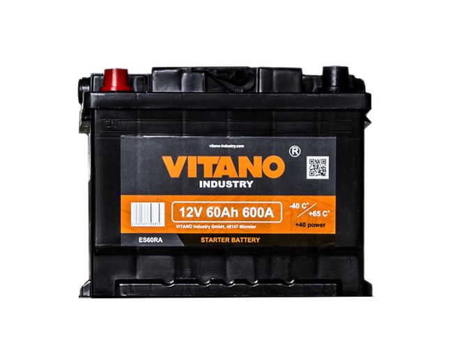 Vitano VB60 L Акумулятор VITANO 12В 60Ач 600А(EN) L+ VB60L: Купити в Україні - Добра ціна на EXIST.UA!
