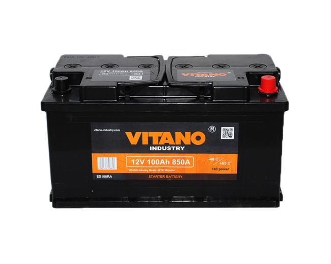 Vitano 100VIT/1 Акумулятор VITANO 12В 100Ач 850А(EN) R+ 100VIT1: Купити в Україні - Добра ціна на EXIST.UA!