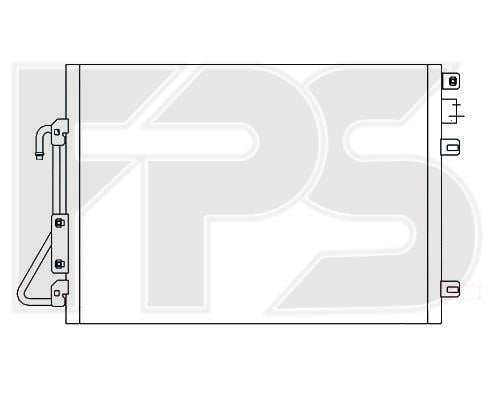 FPS FP 27 K460 Радіатор кондиціонера (Конденсатор) FP27K460: Приваблива ціна - Купити в Україні на EXIST.UA!