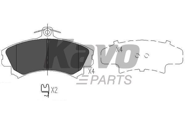 Купити Kavo parts BP-5553 за низькою ціною в Україні!
