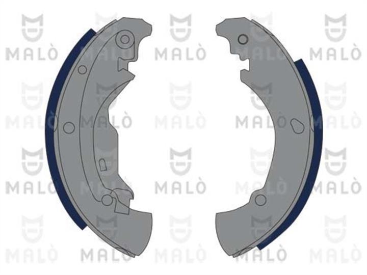 Malo 1390069 Колодки гальмівні барабанні, комплект 1390069: Купити в Україні - Добра ціна на EXIST.UA!