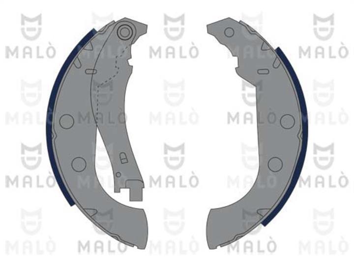 Malo 1390022 Колодки гальмівні барабанні, комплект 1390022: Купити в Україні - Добра ціна на EXIST.UA!