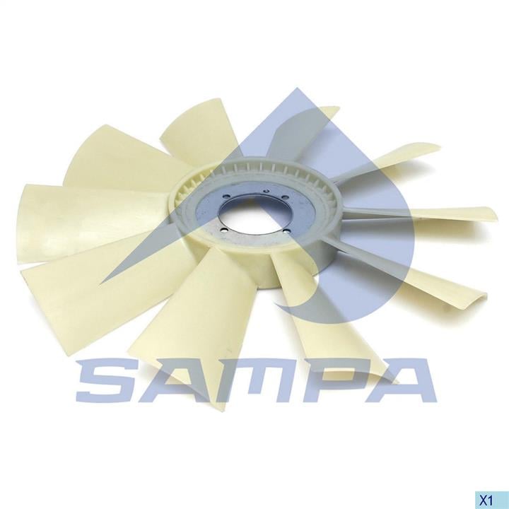 Sampa 021.355 Вентилятор радіатора охолодження 021355: Купити в Україні - Добра ціна на EXIST.UA!