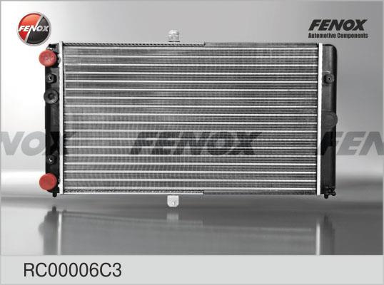 Fenox RC00006C3 Радіатор охолодження двигуна RC00006C3: Приваблива ціна - Купити в Україні на EXIST.UA!