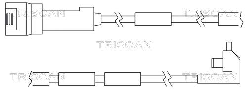 Triscan 8115 24005 Датчик зносу гальмівних колодок 811524005: Купити в Україні - Добра ціна на EXIST.UA!