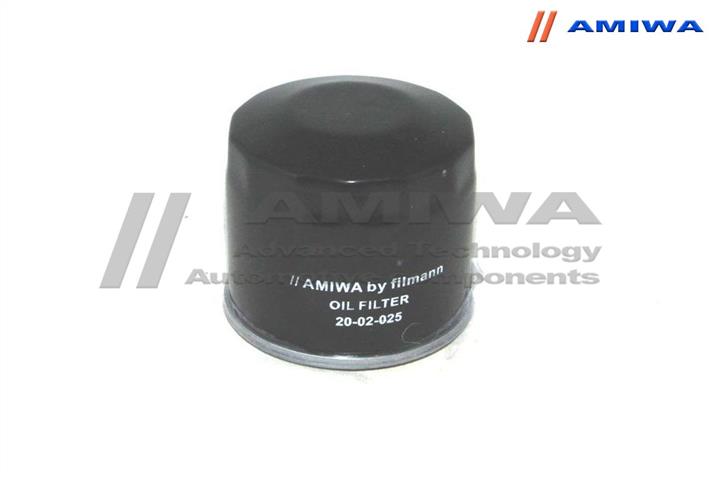 Amiwa 20-02-025 Фільтр масляний 2002025: Приваблива ціна - Купити в Україні на EXIST.UA!