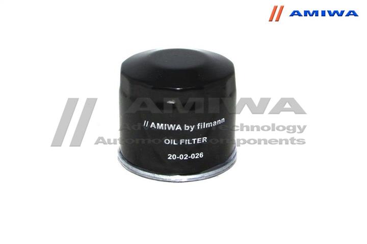 Amiwa 20-02-026 Фільтр масляний 2002026: Купити в Україні - Добра ціна на EXIST.UA!