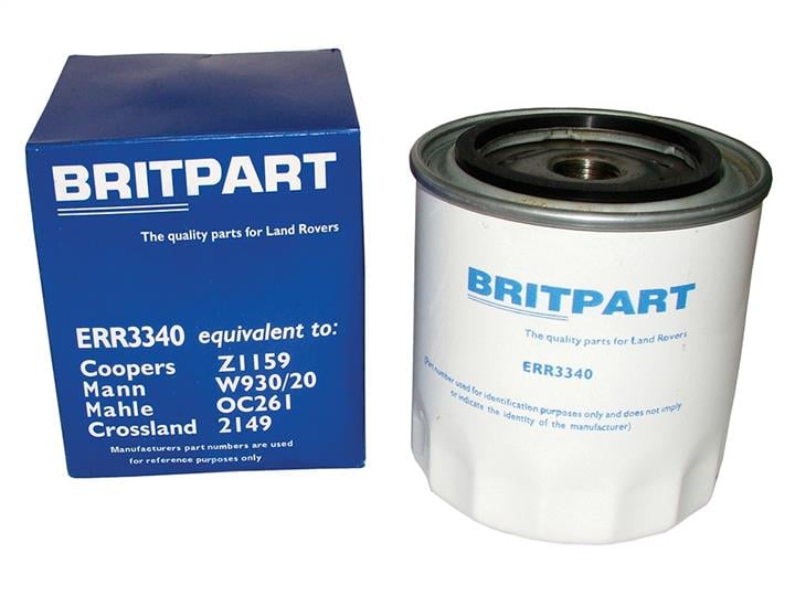 Britpart ERR3340 Фільтр масляний ERR3340: Купити в Україні - Добра ціна на EXIST.UA!