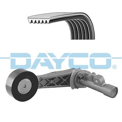 Dayco KPV222 Комплект ременя генератора KPV222: Купити в Україні - Добра ціна на EXIST.UA!