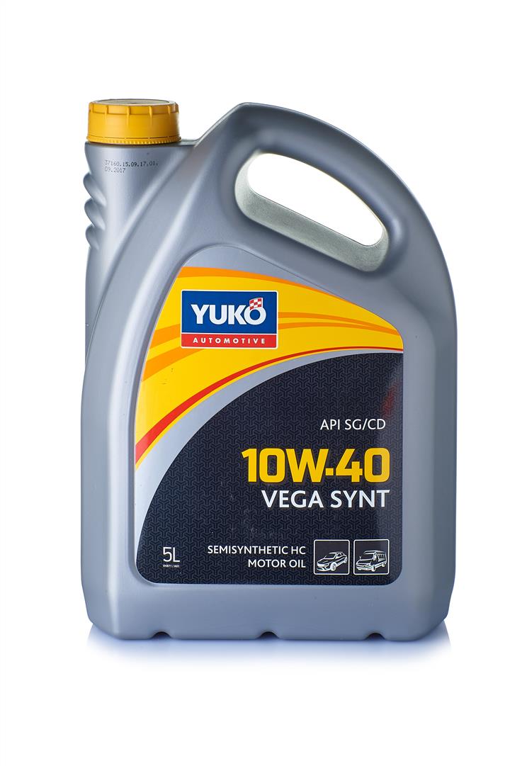 Yuko 4820070242126 Моторна олива YUKO Vega Synt 10W-40, 5л 4820070242126: Купити в Україні - Добра ціна на EXIST.UA!