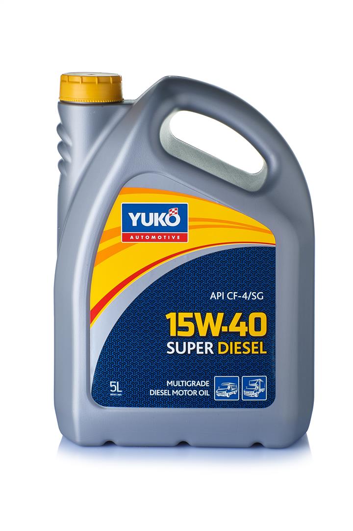 Yuko 4820070242164 Моторна олива YUKO Super Diesel 15W-40, 5л 4820070242164: Купити в Україні - Добра ціна на EXIST.UA!
