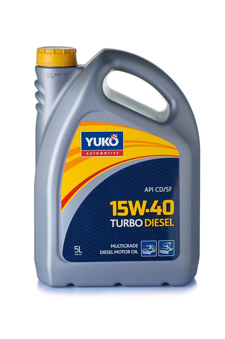 Yuko 4820070240603 Моторна олива YUKO Turbo Diesel 15W-40, 5л 4820070240603: Купити в Україні - Добра ціна на EXIST.UA!