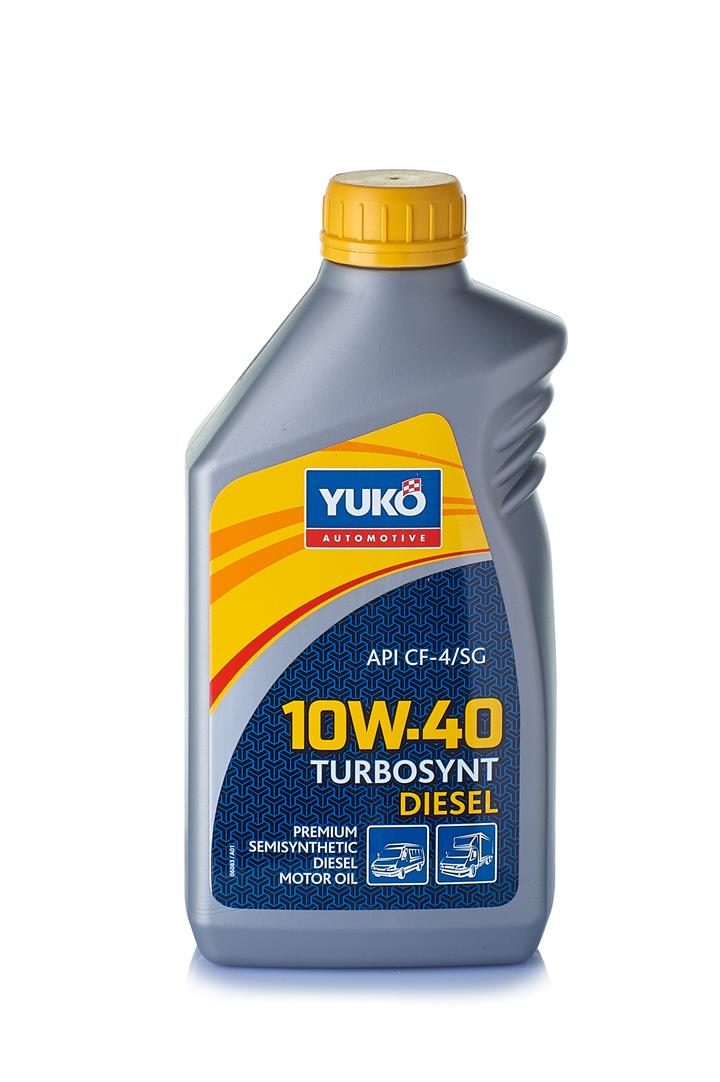 Yuko 4820070242041 Моторна олива YUKO Turbosynt Diesel 10W-40, 1л 4820070242041: Купити в Україні - Добра ціна на EXIST.UA!