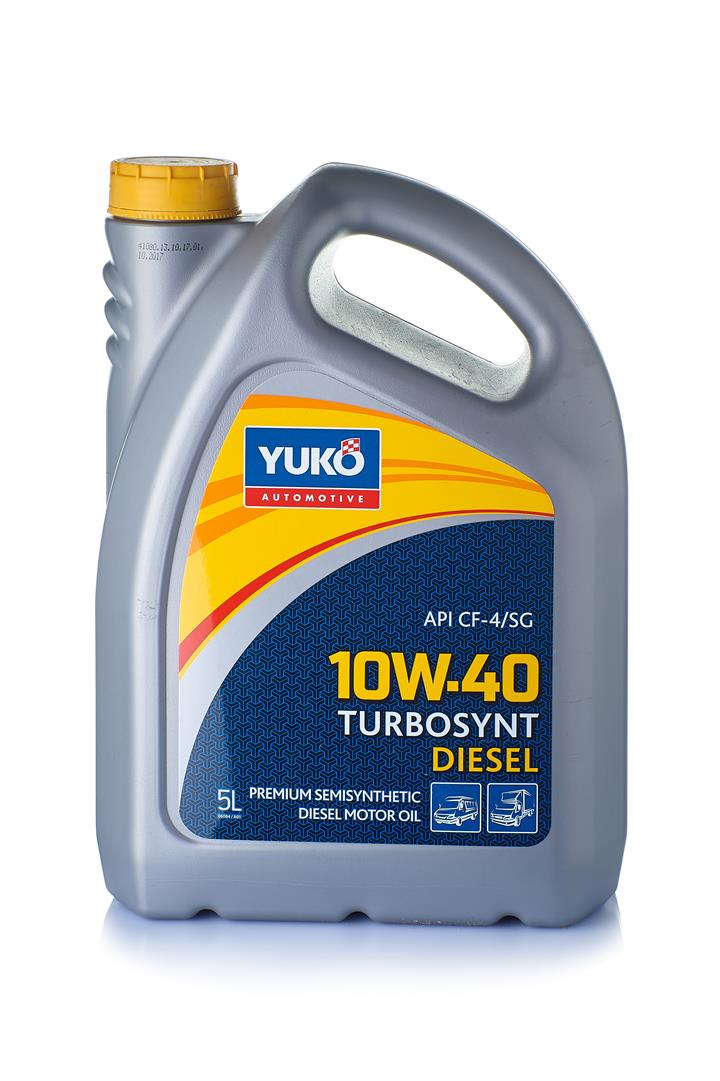 Yuko 4820070242058 Моторна олива YUKO Turbosynt Diesel 10W-40, 5л 4820070242058: Купити в Україні - Добра ціна на EXIST.UA!