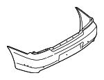 57704FE150 Subaru Бампер задний