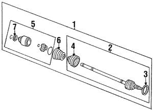 Subaru 28023PA060 Автозапчастина 28023PA060: Приваблива ціна - Купити в Україні на EXIST.UA! 28023PA060 Subaru Автозапчастина