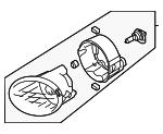 Фара противотуманная Subaru 84501AJ10A